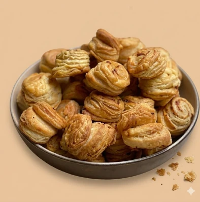 Oškvarkový Pagáč Mini — Mini kysnuté pagáčiky s mletými oškvarkami