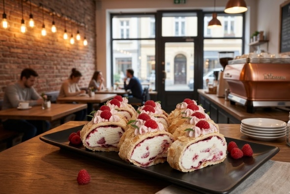 Pavlova roláda